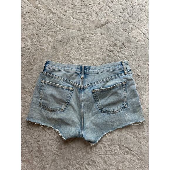 AGOLDE Women's Parker Vintage Swapmeet Denim Shorts  Size 28 - Picture 2 of 5